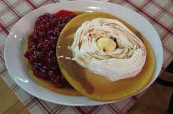 Colossal Pancake Challenge at the Ugly Rooster Cafe Mechanicville, NY
