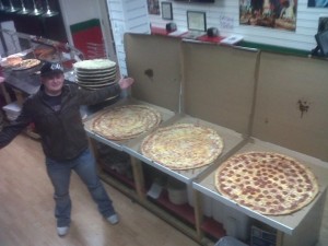 Pie Pizzeria 30 inch pizza