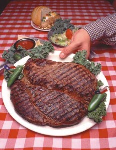Big Texan 72 ounce steak challenge