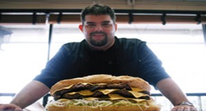 Chewy's 5-lb Fat Boy Burger Challenge