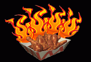 hot wings food challenge