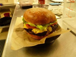 Tropicana Field's The Brewhouse Fan vs Food Burger Challenge