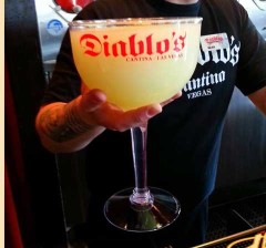 Diablo's Cantina giant drink